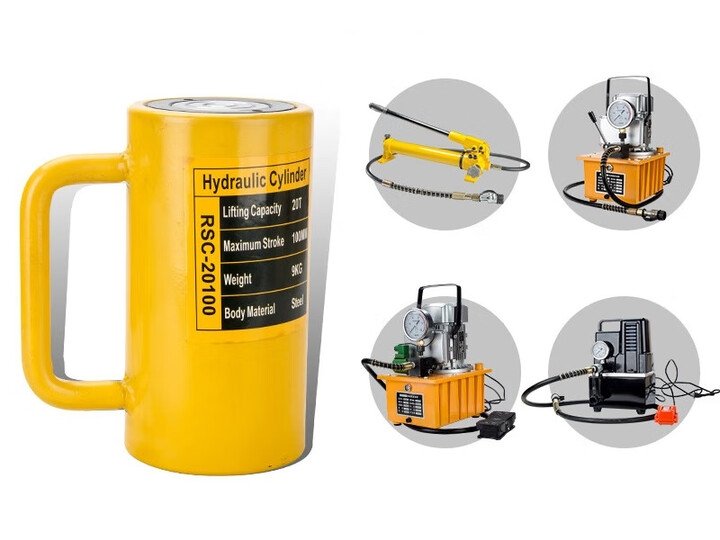 separate hydraulic jack